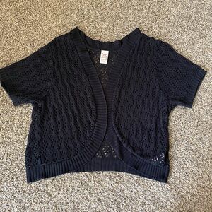 cute black cardigan